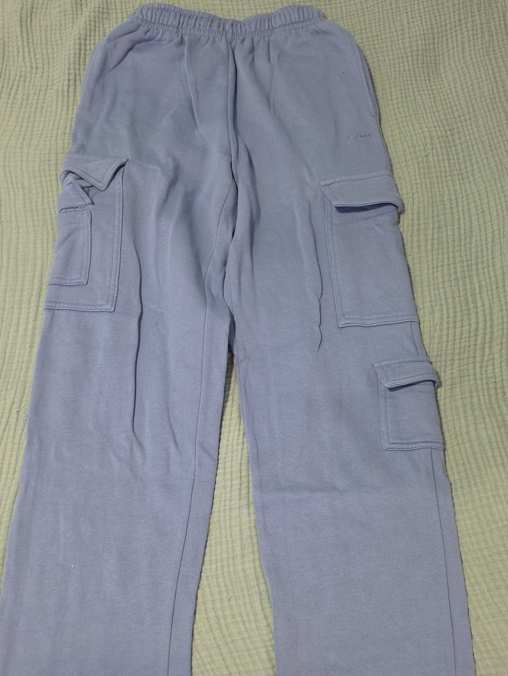 Garage Cargo Joggers Ocean Blue
